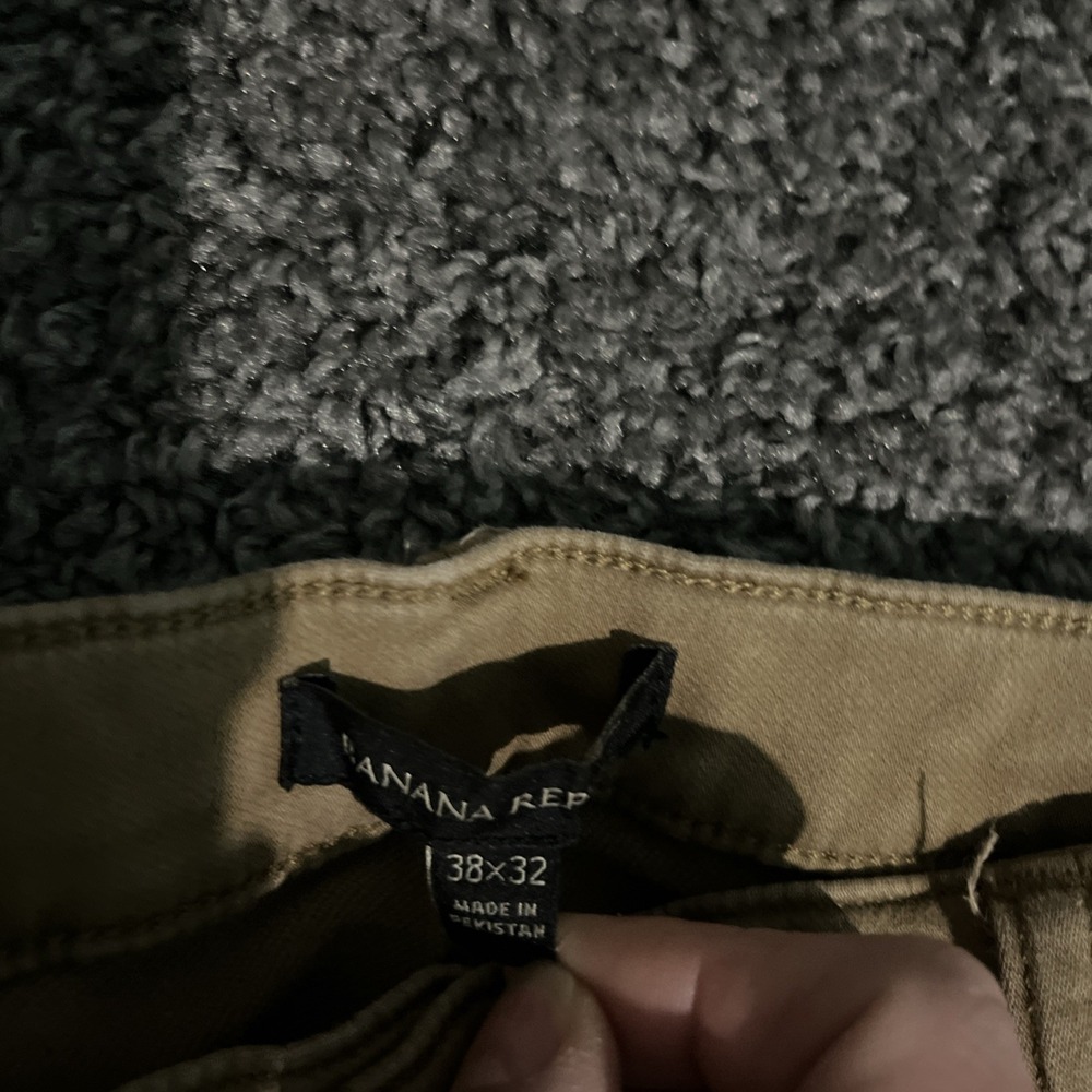 Banana Republic Pants Mens 38x32 Tan Otter 5 Pocket Stretch Casual Chino New‎ - Picture 4 of 11